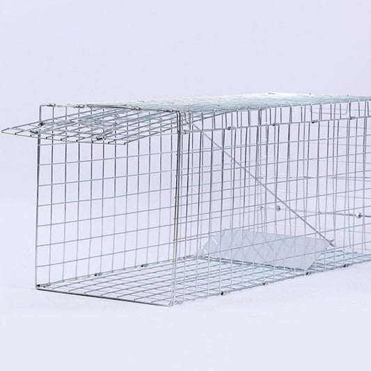 Live Animal Cage Trap Heavy Duty Folding Raccoon Traps Cat Trap Catch Release UK