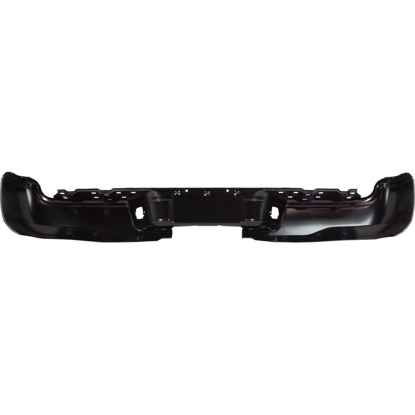Step Bumper Face Bar For 05-15 Tacoma Powdercoated Black Steel TO1102241