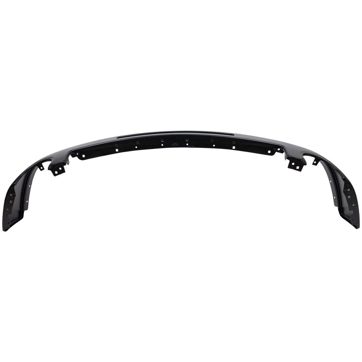 Front Bumper For 2007-2013 GMC Sierra 1500 Powder Coated Black Steel