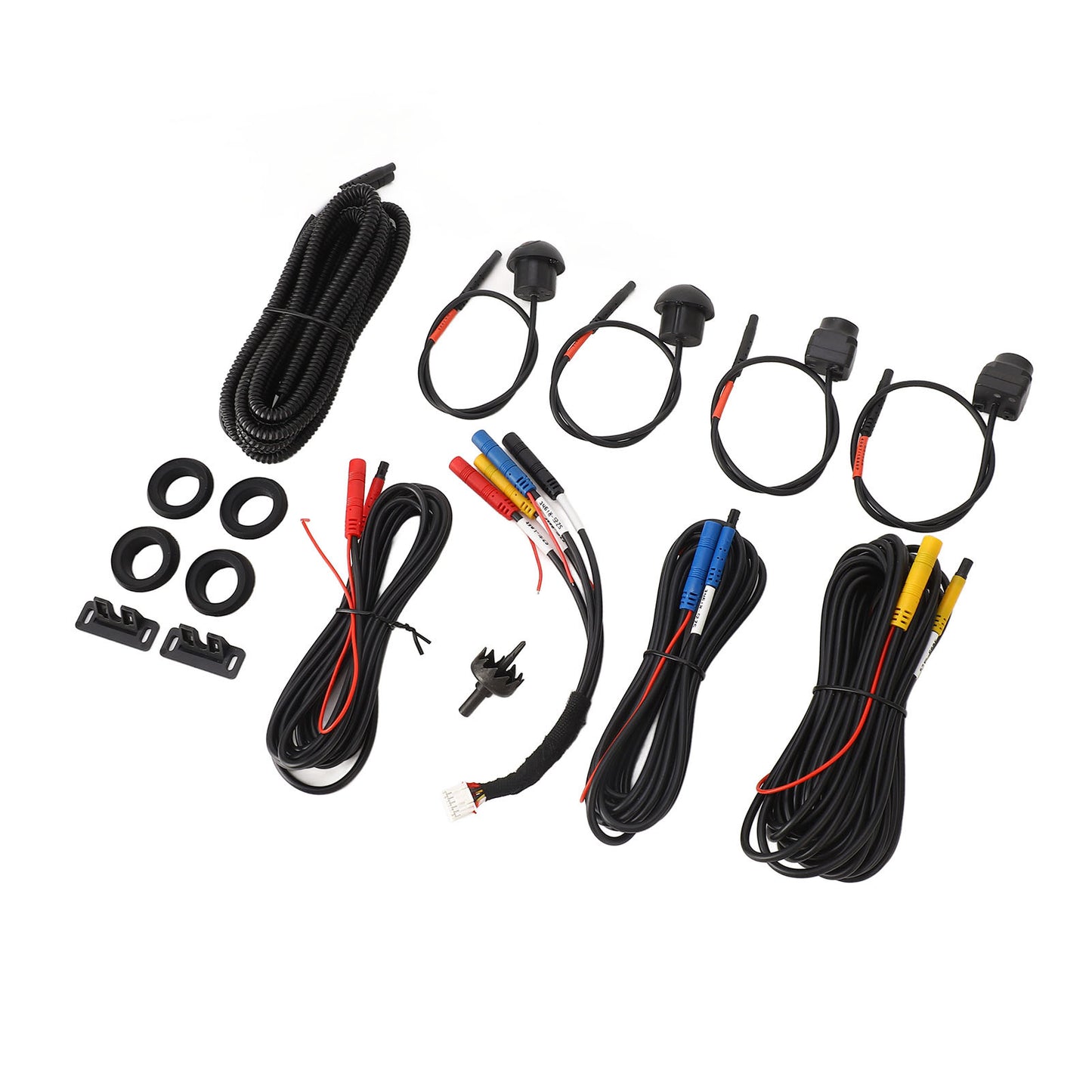 360 Car Camera Right Left Front Rear Panoramic Surround View AHD IP68 Waterproof for Android Auto Radio Night Vision 7 1080P