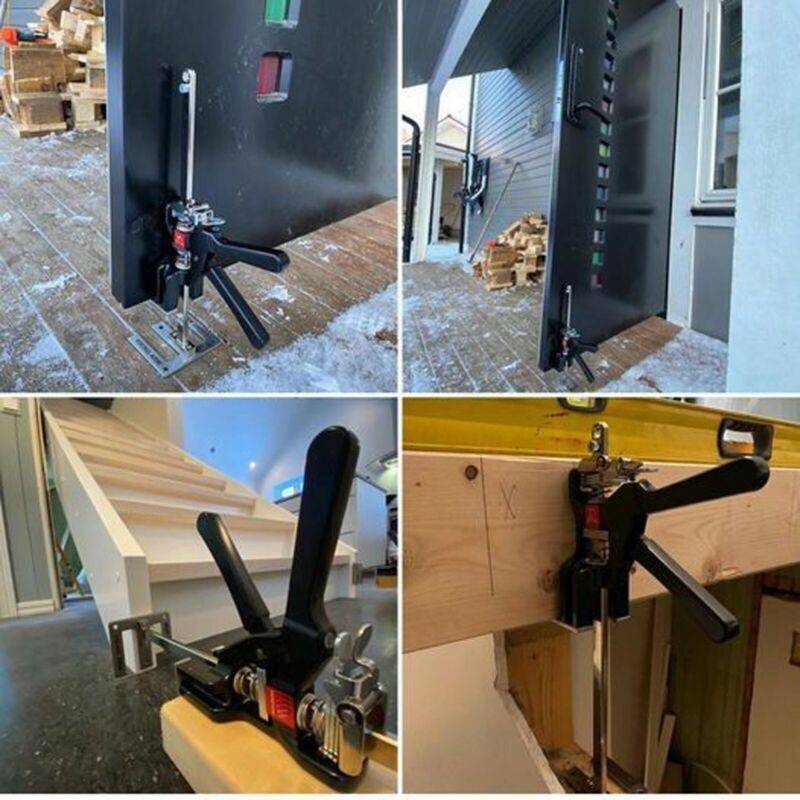 Viking Arm Precision Clamping Labor Saving Door Use Board Lifter Jack Pole Tool