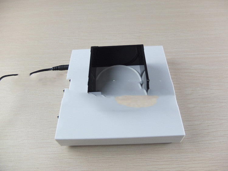 Ornaments Advertising Display Stand With Wireless Conduction LED Lights