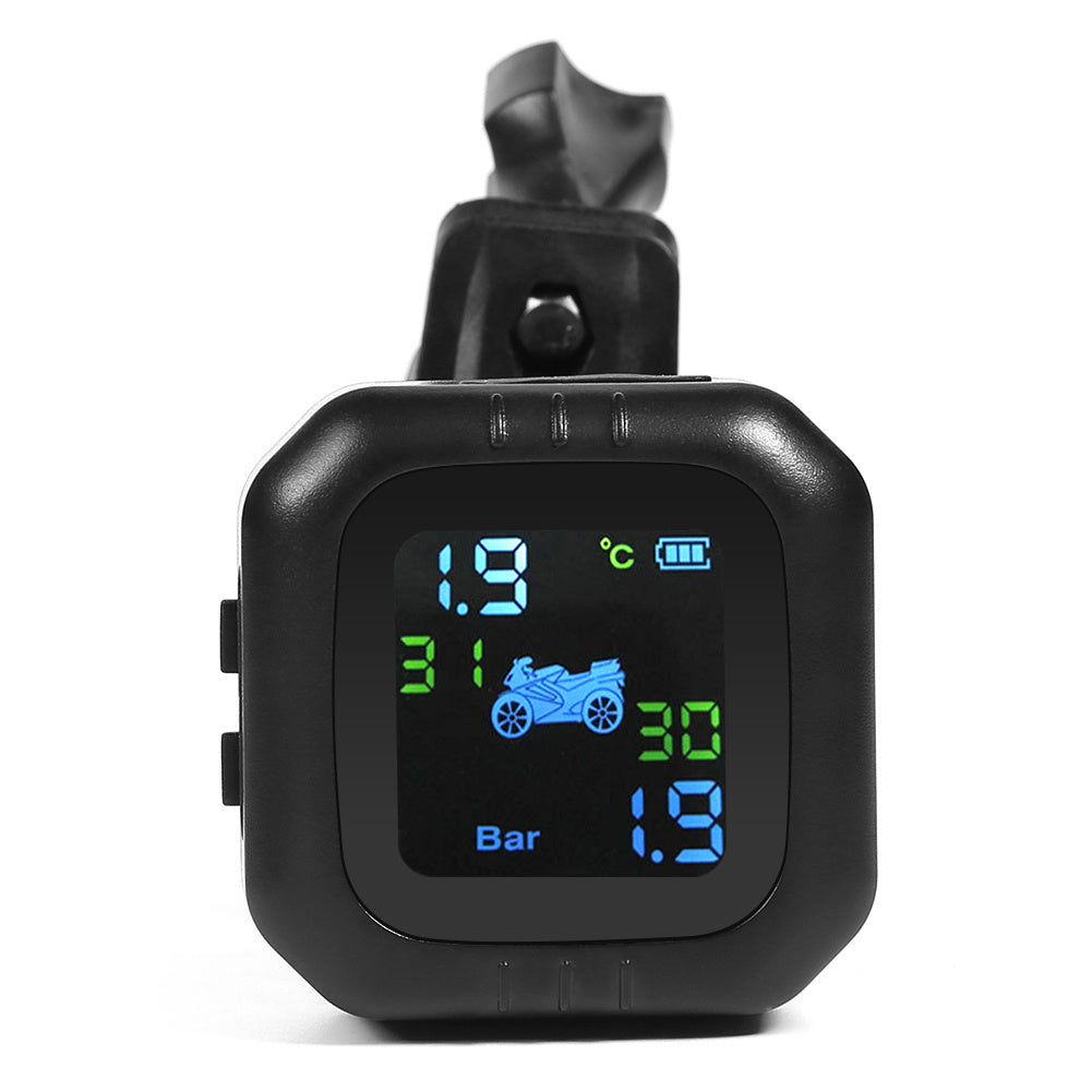 Locomotive tire pressure detector