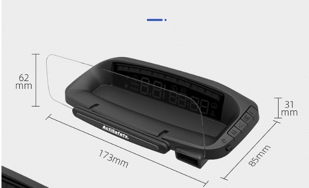HD ghost-free head-up display