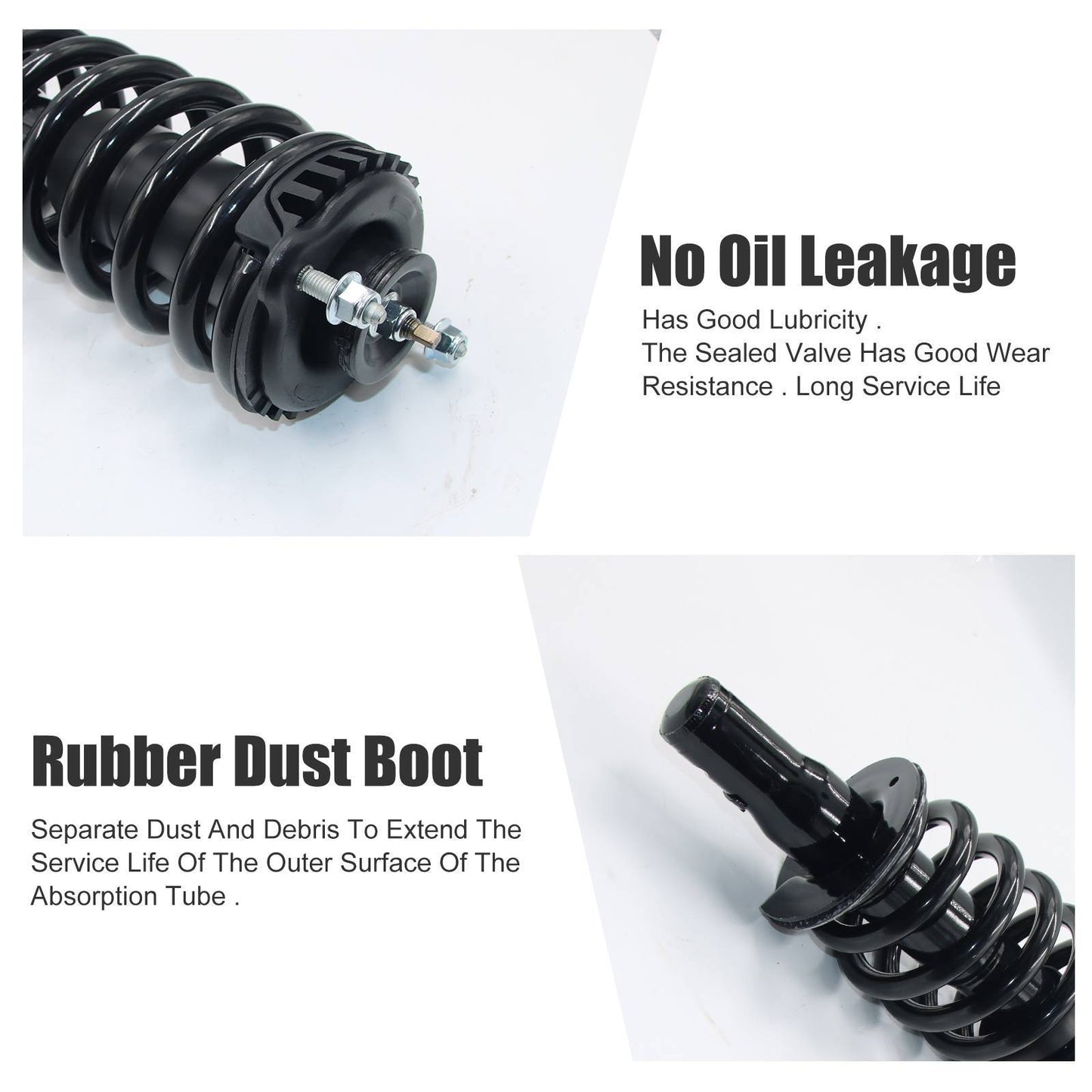 Front Complete Struts Shocks Coil Spring For Chevy Trailblazer GMC Envoy 171341