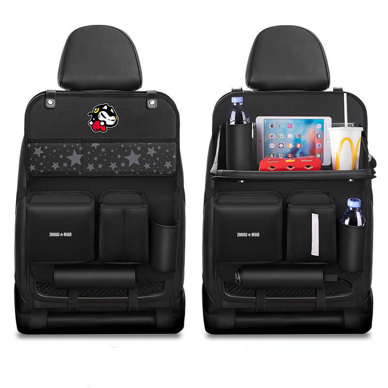 Pull cat car seat back hanging bag storage bag