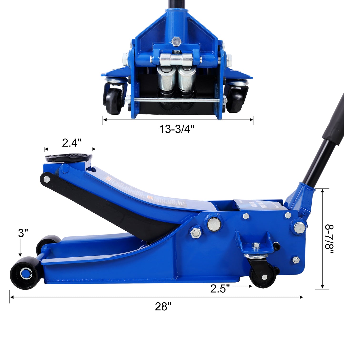 Low Profile Hydraulic Trolley Service, Floor Jack