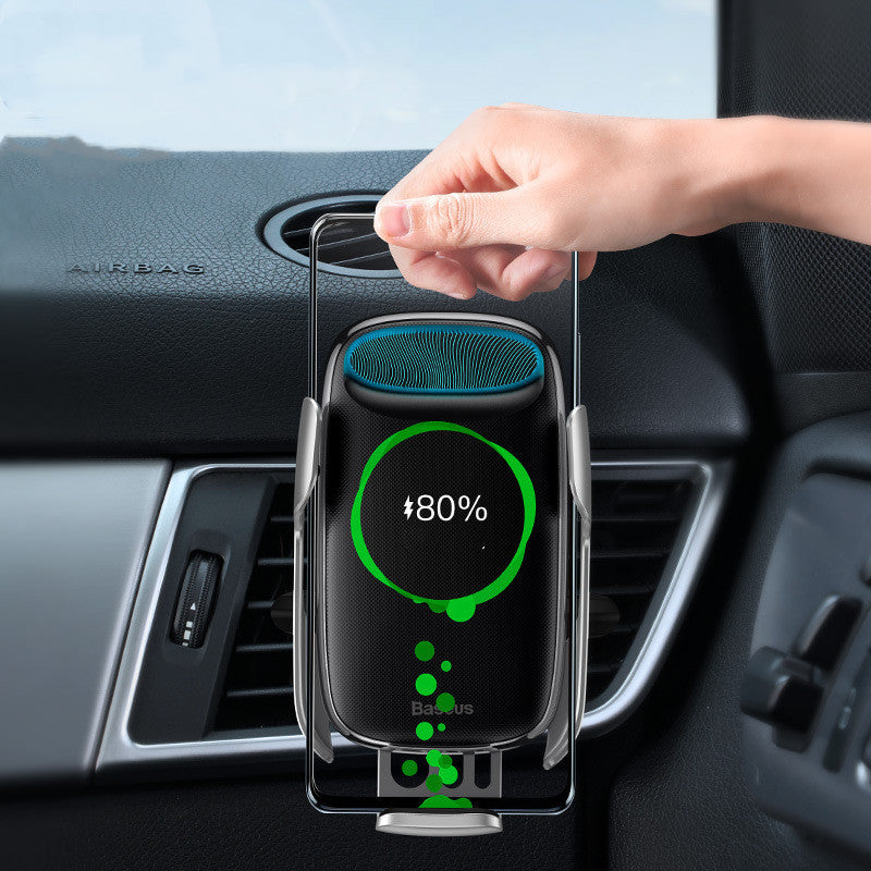 Electric induction vehicle gravity bracket