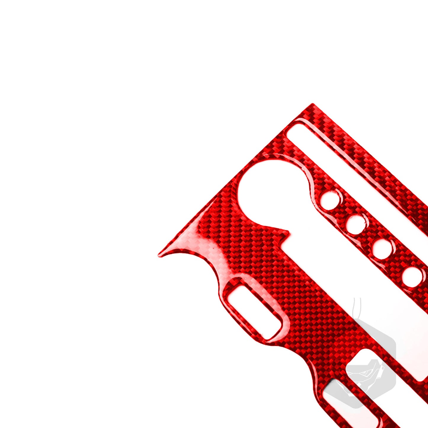 Pièces de modification de voiture à engrenage de commande central en fibre de carbone