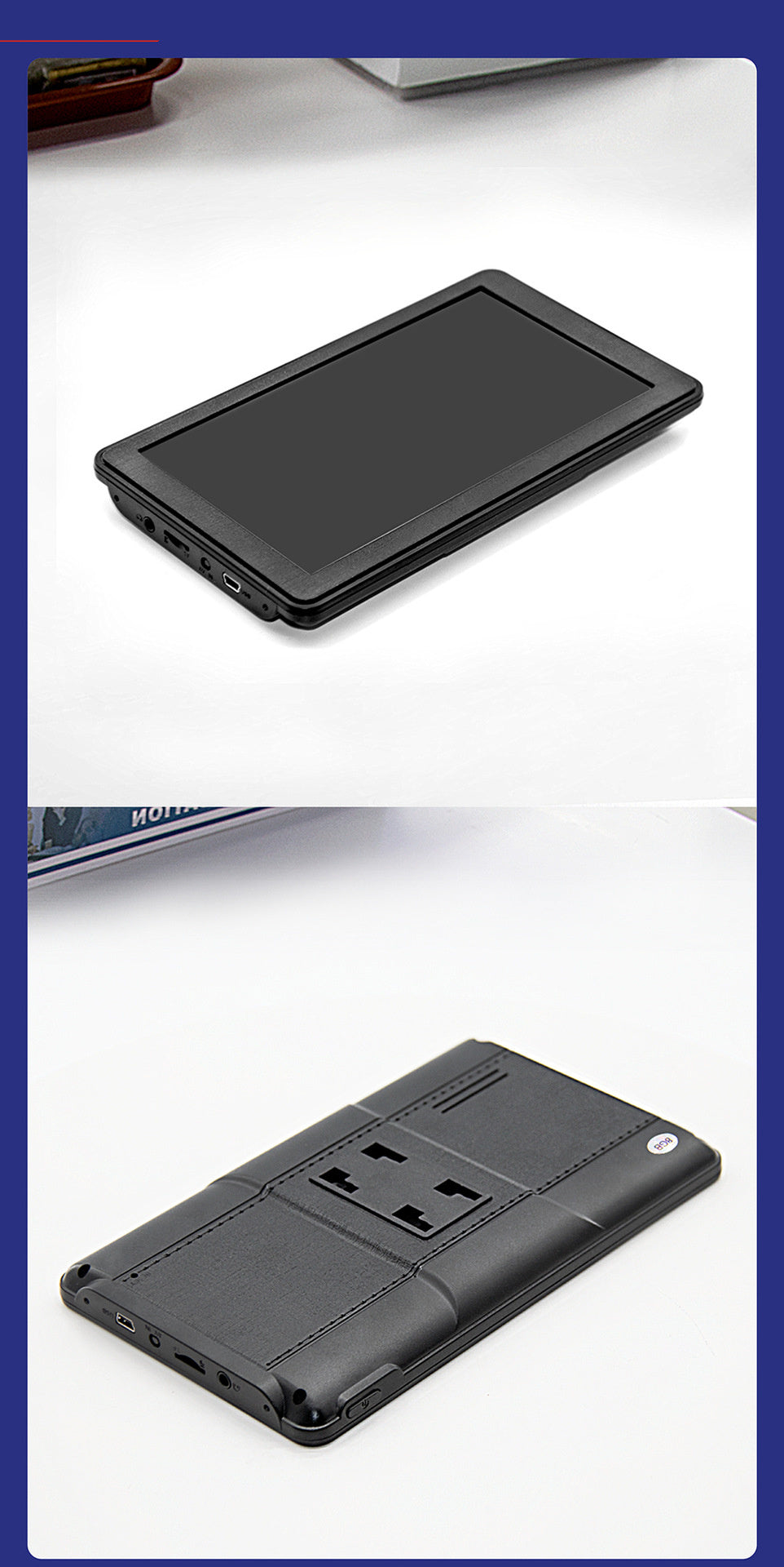 J702 256m8G Portable 7-inch GPS Navigator FM Transmitter Optional Bluetooth AVIN Reversing Image