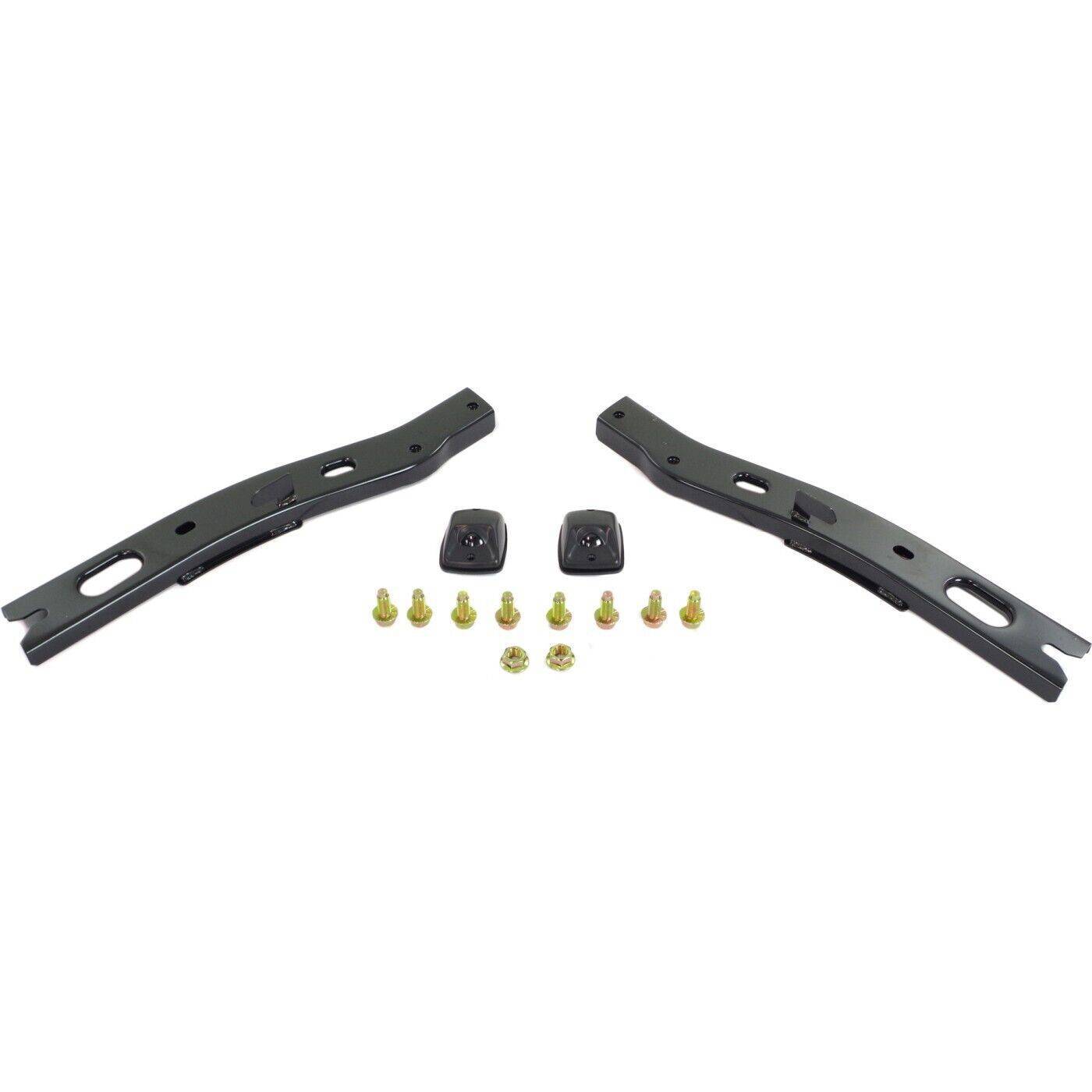 Rear Step Bumper For 1995-2004 Tacoma Fleetside Face Bar Pad With Bracket