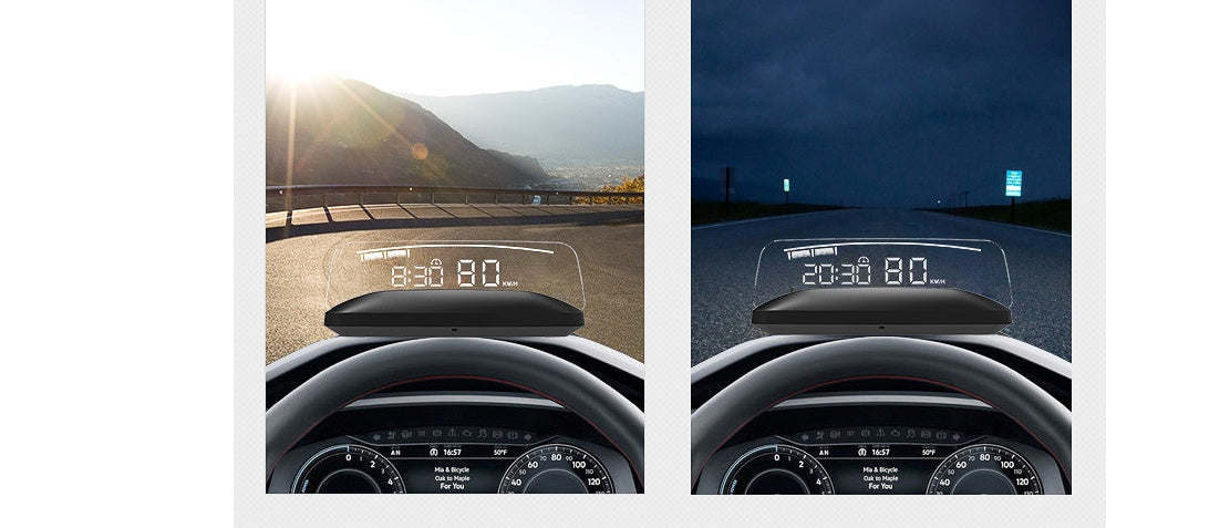 HD ghost-free head-up display