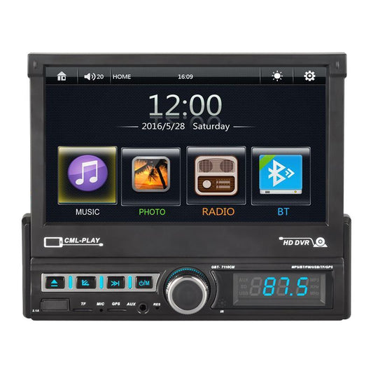 Lecteur MP5 à écran tactile Bluetooth mains libres carte MP3 disque U Mp4