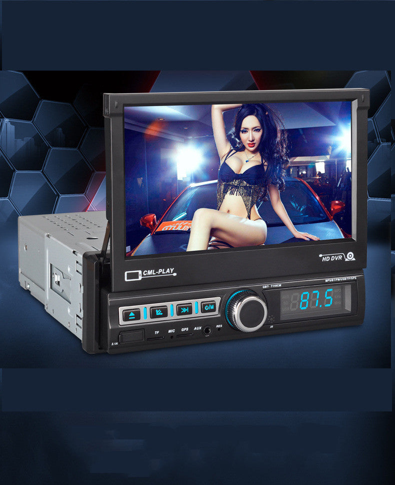 Lecteur MP5 à écran tactile Bluetooth mains libres carte MP3 disque U Mp4