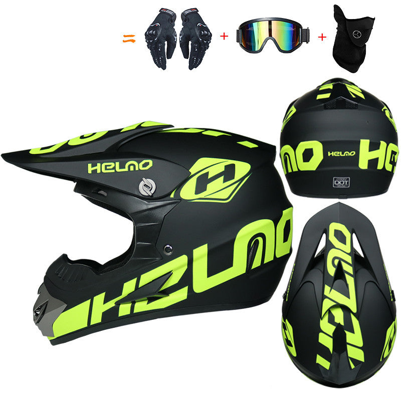 Full Cover Four Seasons Off-road Helmet Racing Downhill Cap Kart