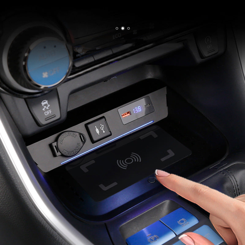 Fast Charging Car Wireless Charger With Switch