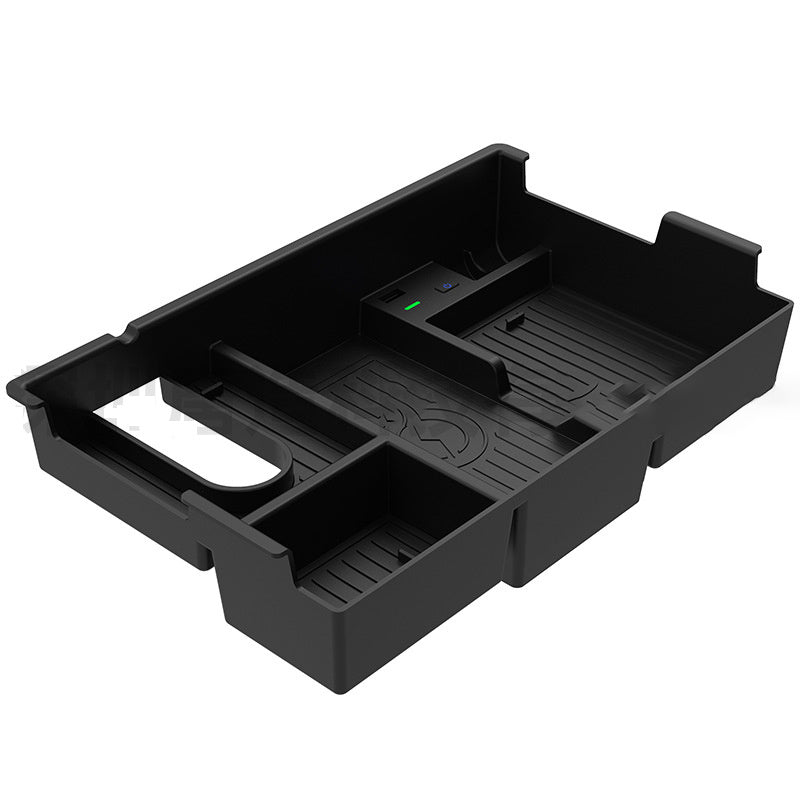 -21 ToyotaSuitable For Car Wireless Charger Armrest Box Storage Storage Box
