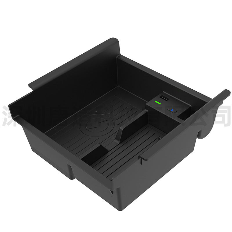 -21 ToyotaSuitable For Car Wireless Charger Armrest Box Storage Storage Box