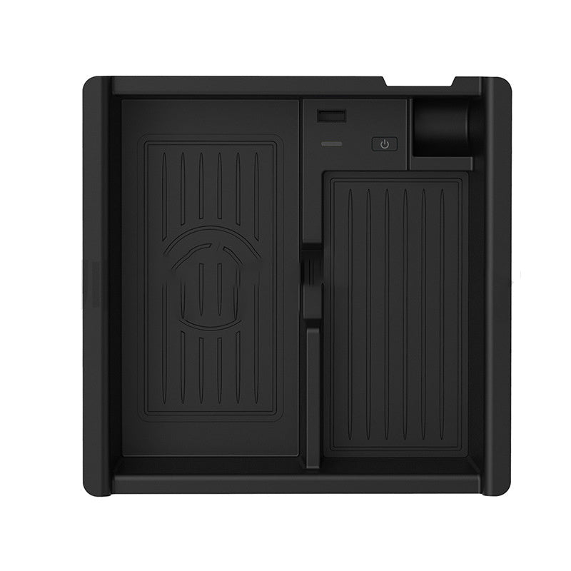-21 ToyotaSuitable For Car Wireless Charger Armrest Box Storage Storage Box