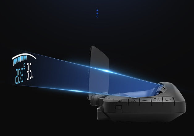 HD ghost-free head-up display