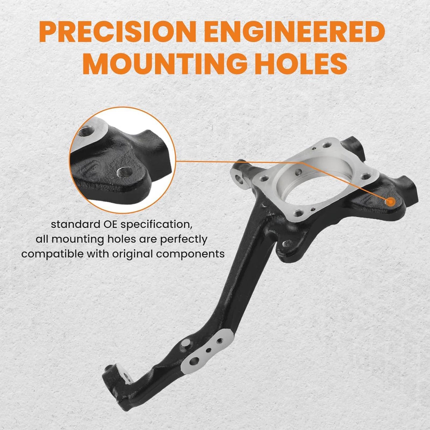Front Suspension Steering Knuckle For Tacoma 2005-2019