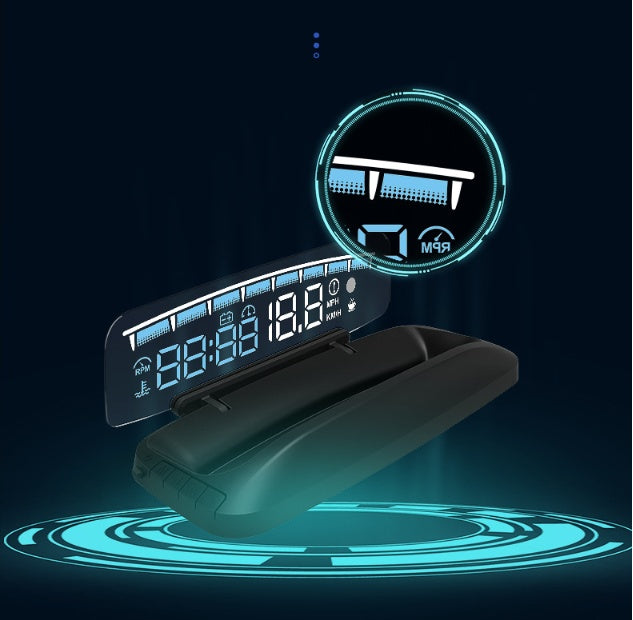 HD ghost-free head-up display