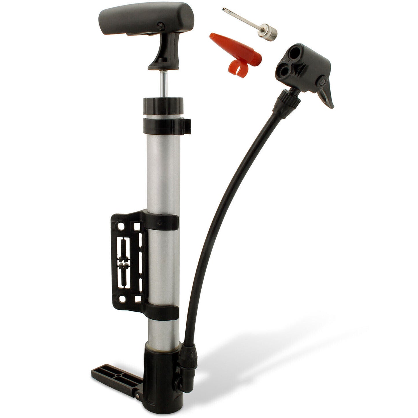 Mini Bike  Portable Bicycle Tyre Inflator Hand Schrader Presta Valve