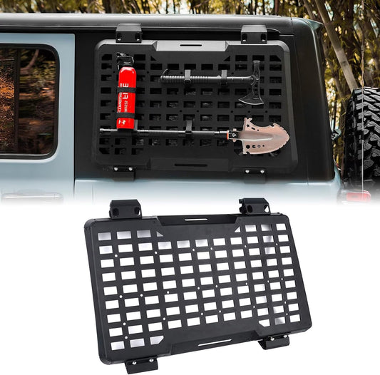4 Door Rear Window Protector Trim Rear Window Protector Trim, Driver's Side