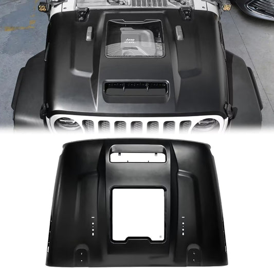 Space Capsule Style The Replacement Hood Wranaler JL JLU & 2020-2023 Gladiator JT