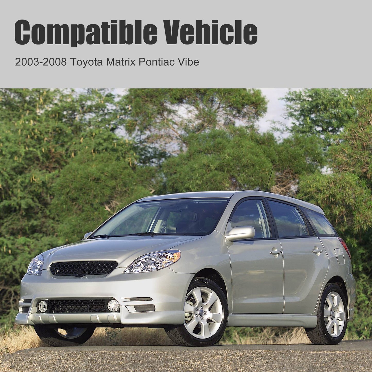 Set 2 Front Struts Shocks Coil Springs For 2003-2008 Matrix Pontiac Vibe