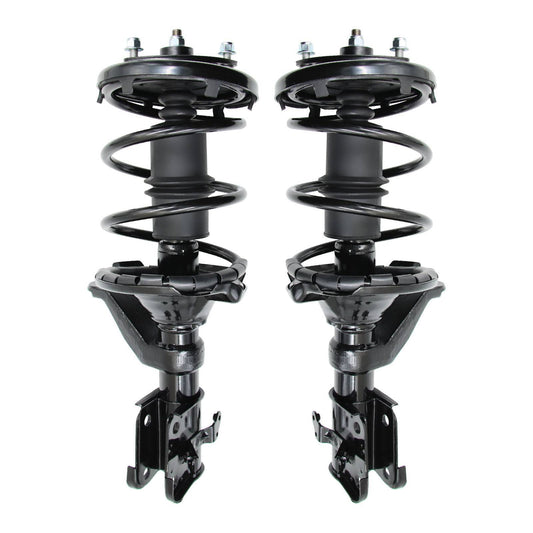 2PCS Front Struts Shock Coil Spring For 2001-2005 Civic 2001-2003 Acura EL