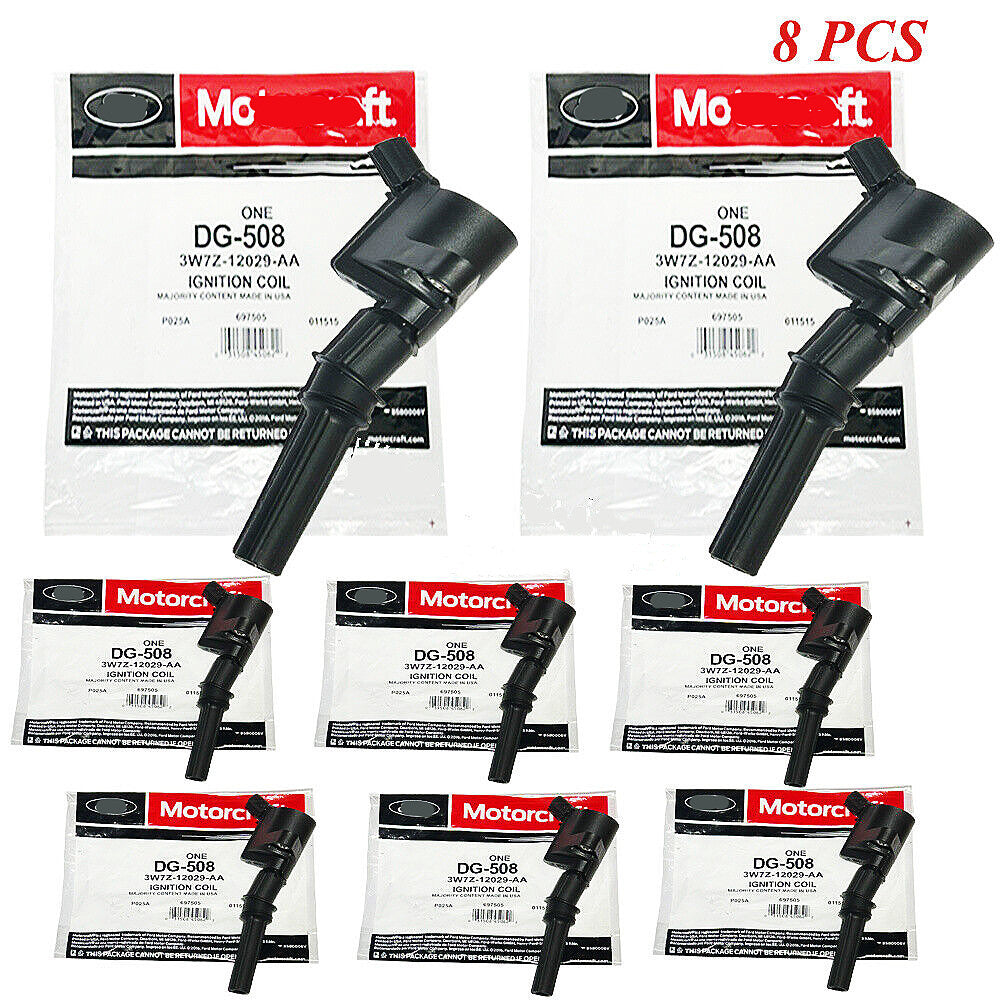 8PCS OEM  Ignition Coils DG508 For Ford F150 4.6L 5.4L 6.8L US Stock G