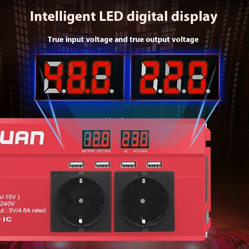 Multifunctional Power Strip Vehicle Converter Inverter