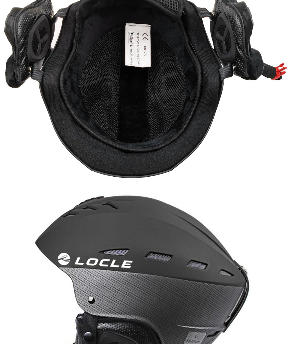 Men's And Women's Warm And Anti-collision Snow Helmets