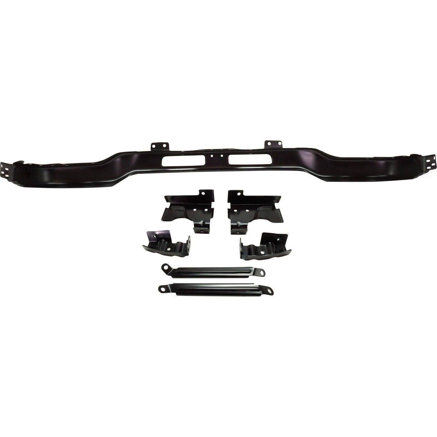 Front Bumper For 2003-2007 GMC Sierra 1500 Painted Black With Bracket GM1002464