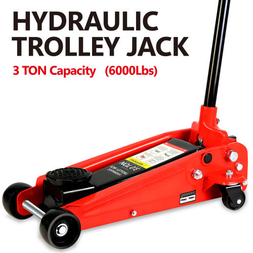 Hydraulic Trolley Low Profile Steel Racing Floor Jack With A Capacity Of 3 Tons And Lifting Range5.1 Inches-20 Inches Unavailable Platforms- Welfel , Temu