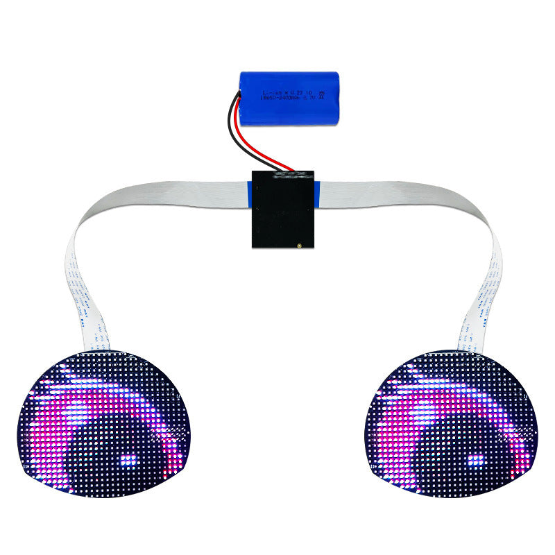 LED Devil Eye Advertising Backpack Smart