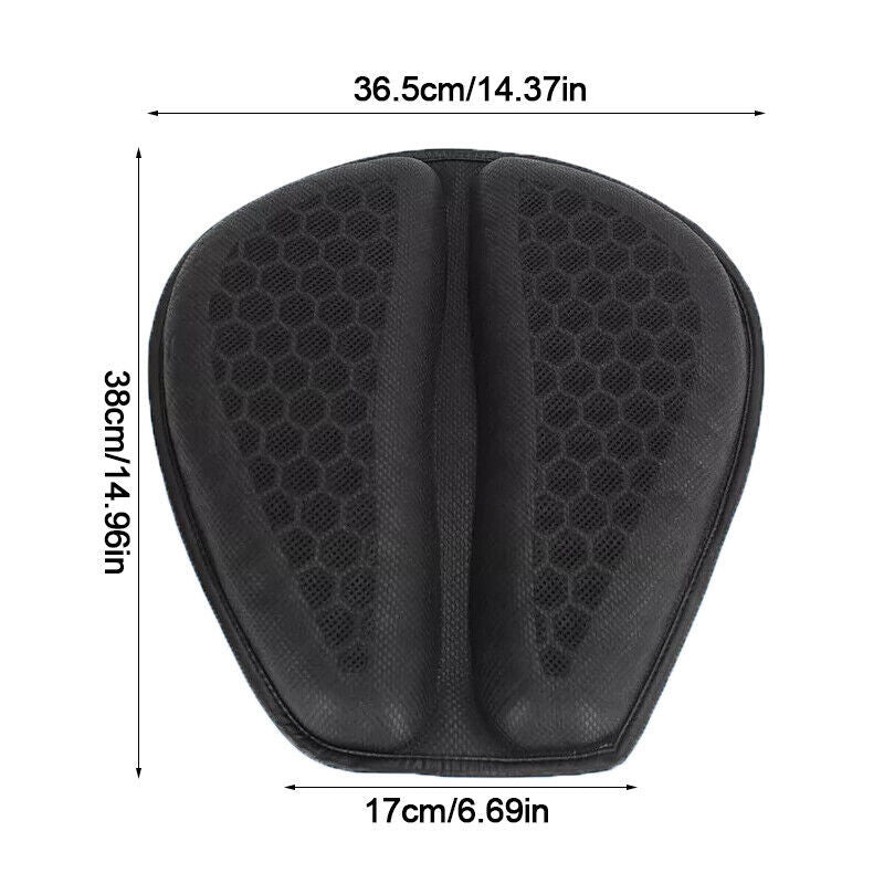 3D Motorbike Gel Pad Motorcycle Seat Cushion Seat Protection Pad For Long Rides