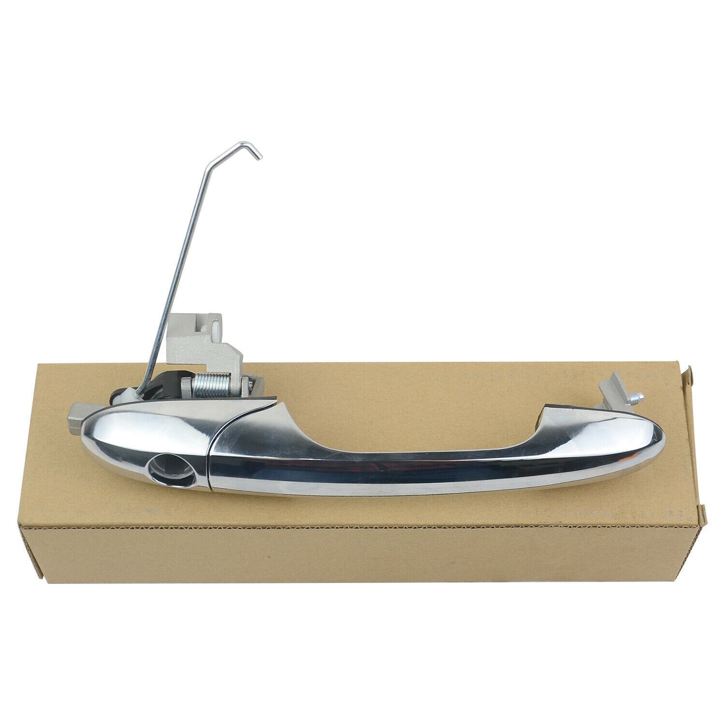 Drivers Side Outer Door Handle Chrome Offside 735592012 For Fiat 500