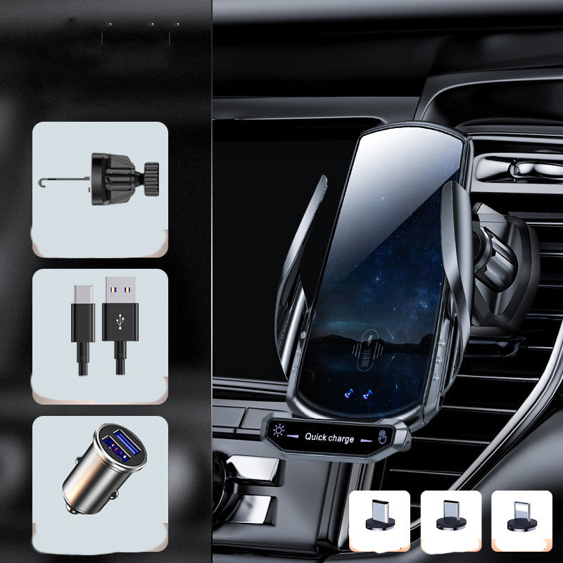 Car Wireless Charger, Mobile Phone Holder, Auto Sensor
