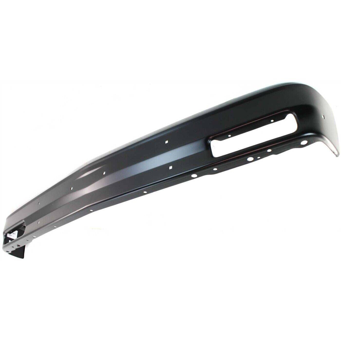 Front Bumper For 1991-93 Chevy S10 GMC Sonoma Steel With License Plate Provision