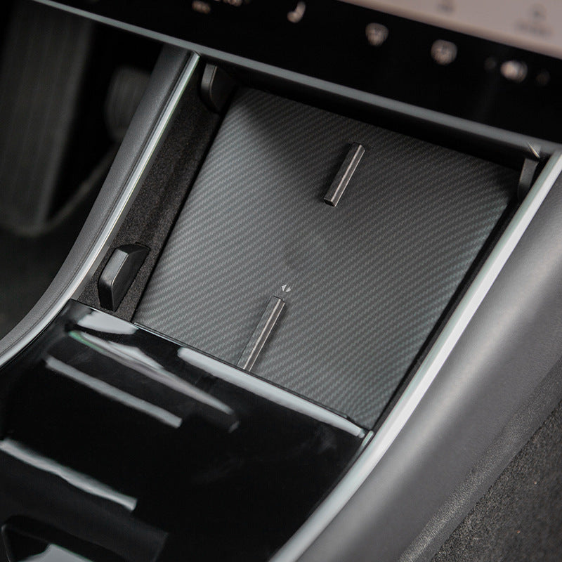 On-board mobile phone charging pad