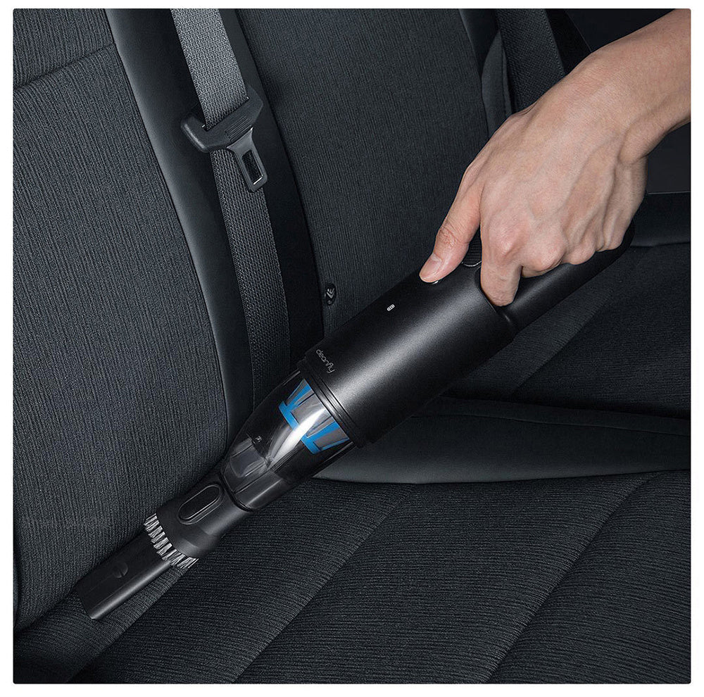 Powerful handheld charging vacuum stick in the car