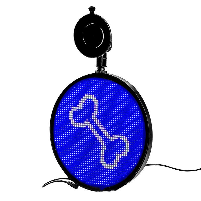 LED car screen car advertising full color display