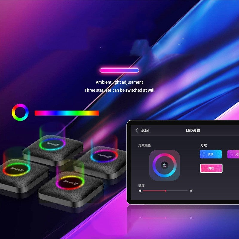 Original Car Wired To Wireless High-pass Eight-core Box