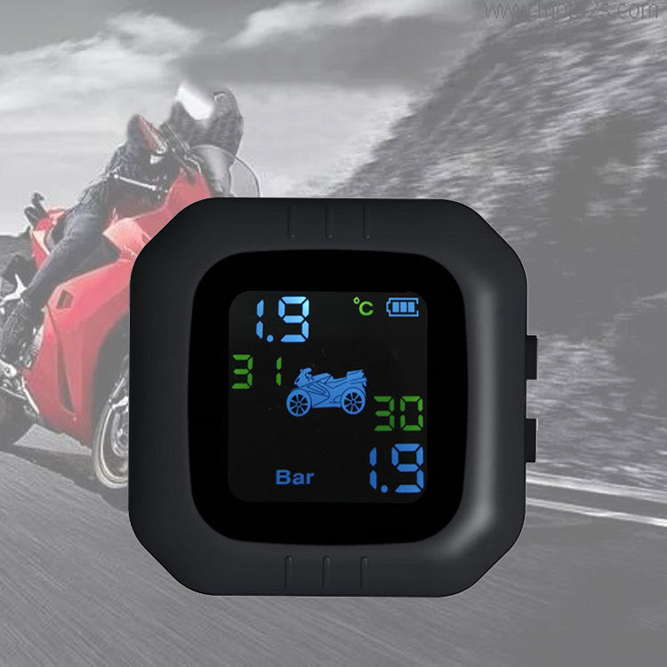 Locomotive tire pressure detector