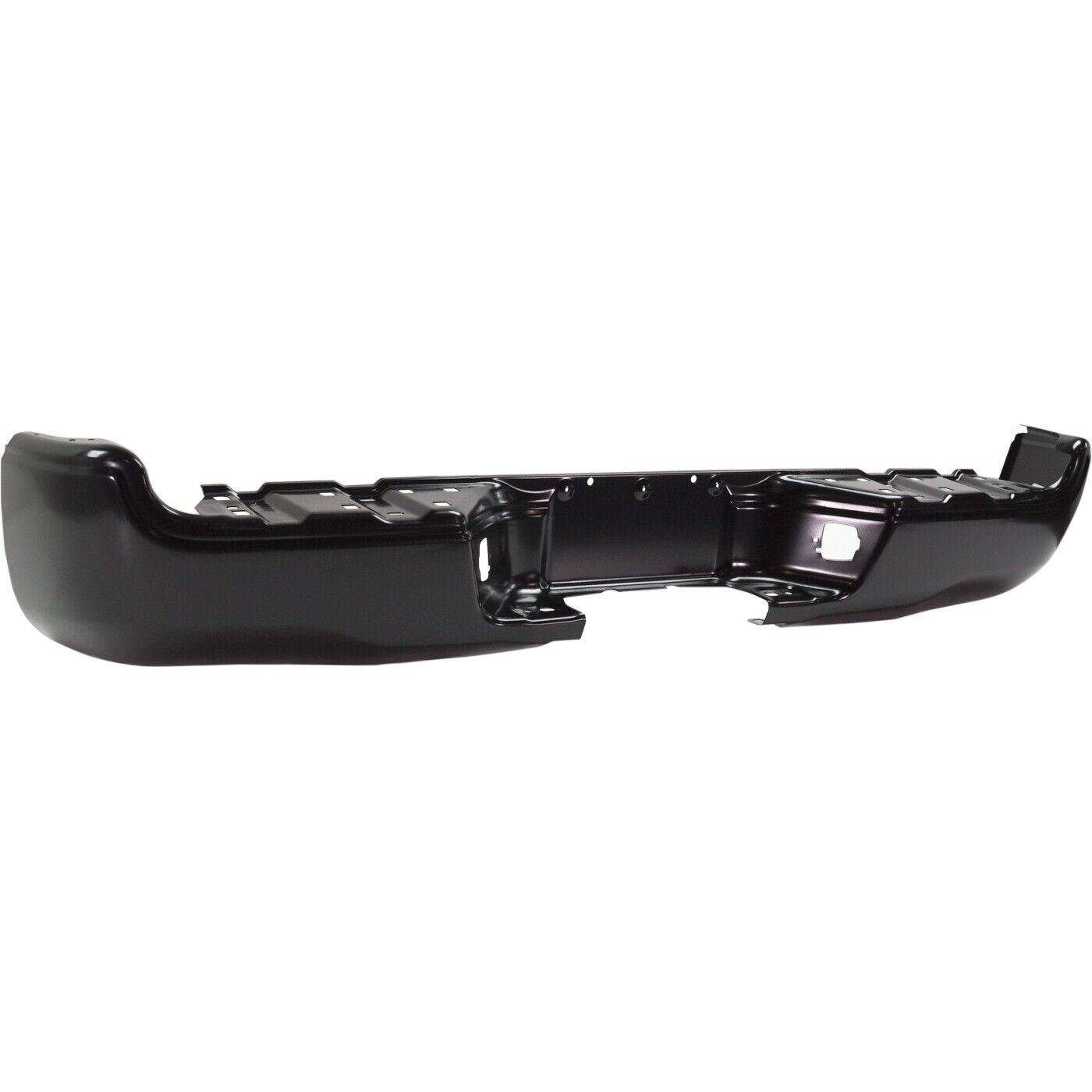 Step Bumper Face Bar For 05-15 Tacoma Powdercoated Black Steel TO1102241