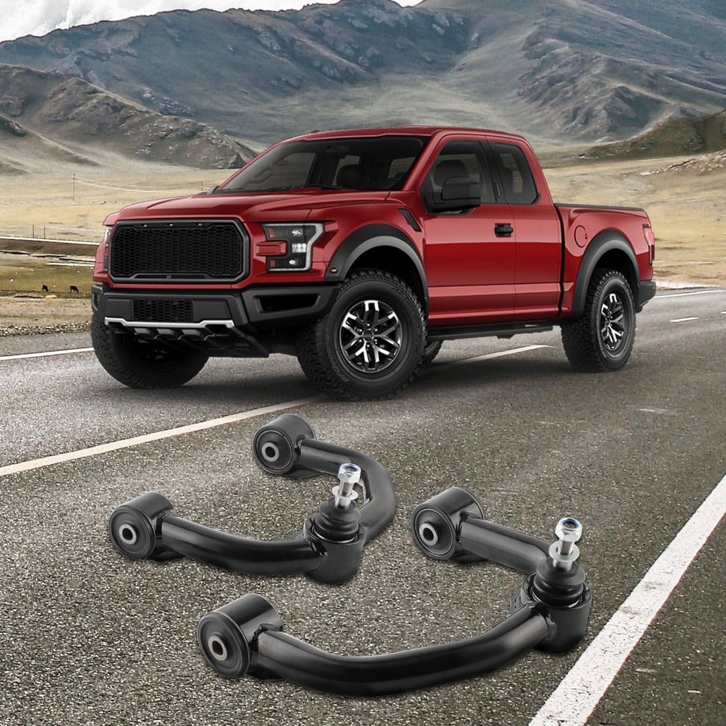 Upper Control Arm Suspension Kit 0-2 Lift For Ford F150 2004-2020 Vehicles