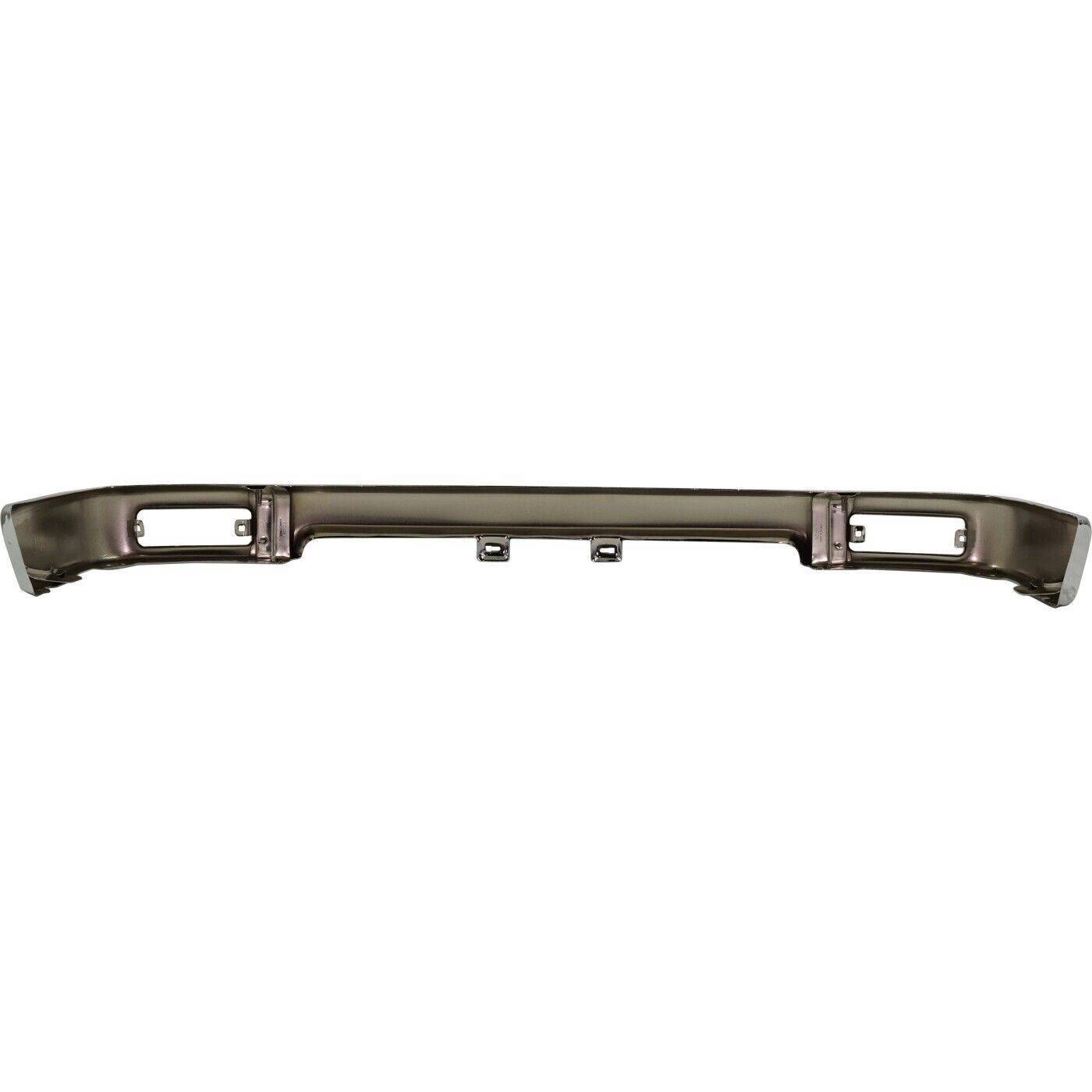 Front Bumper For 1989-1995 Pickup Chrome Steel 2WD