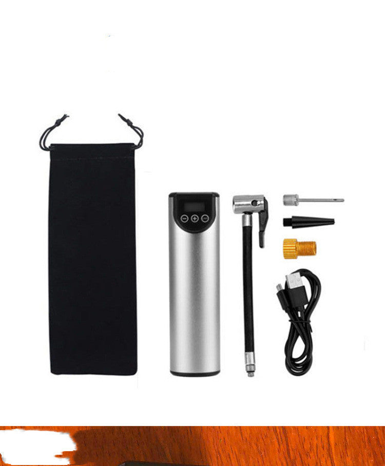 Mini Portable Wireless Car Air Pump, Outdoor Electric Pump, Smart Digital Display Car Tire Air Pump